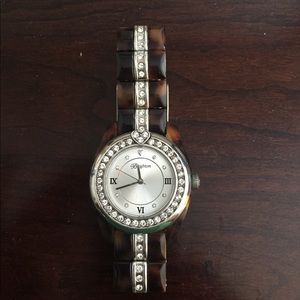 Brighton Tortoise And Diamond watch